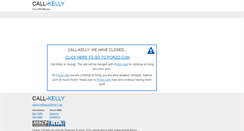 Desktop Screenshot of call-kelly.com